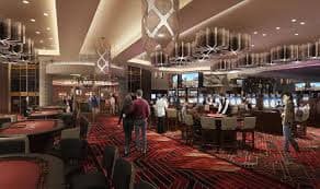 live baccarat table on spin ph 6 casino with real dealer visible on mobile screen